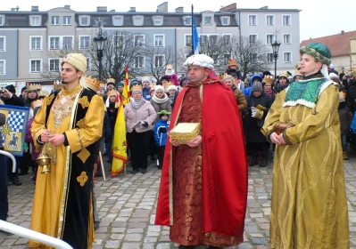 Orszak Trzech Króli w Wejherowie fot. Leszek Spigarski