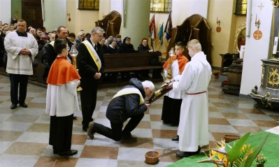 Liturgia Wielkiego Piątku w wejherowskiej Kolegiacie