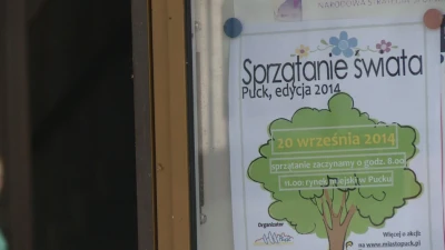 Sprzątanie świata w Pucku