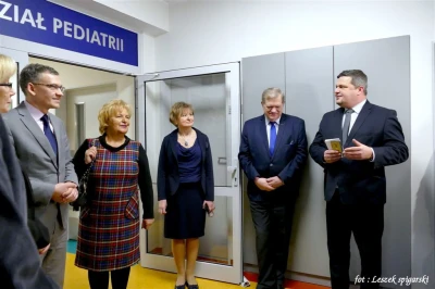 Oddział pediatrii wejherowskiego szpitala po remoncie - fot. Leszek Spigarski