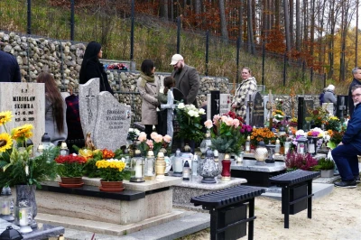 Wszystkich Świętych - uroczystości na wejherowskim cmentarzu