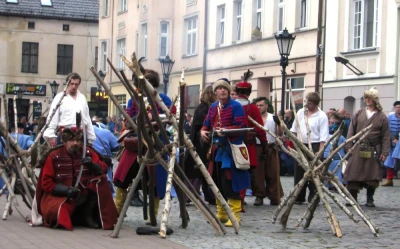 Rekonstrukcja historyczna w Wejherowie fot. Leszek Spigarski