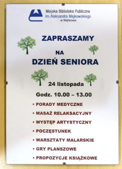 Seniorzy świętowali w bibliotece – fot. Leszek Spigarski i Krzysztof Powałka