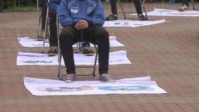 Michel Platini w Alei Gwiazd we Władysławowie