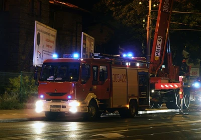Wielki pożar w Gdańsku. Spłonęła zabytkowa zajezdnia