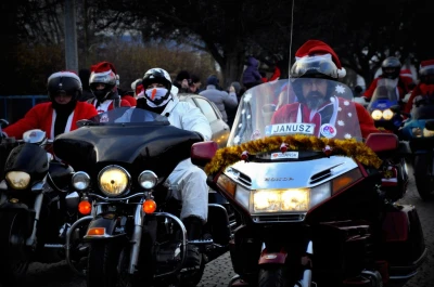 X Parada Mikołajów na Motocyklach