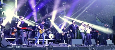 Kabaret Dno i zespół Mitra na Letnim Festynie w Wejherowie