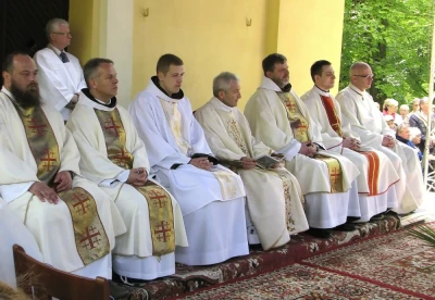 Uroczystości odpustowe na Kalwarii (fot. Leszek Spigarski)