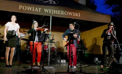 Koncert zespołu  'Fucus' podczas Nocy Muzeów w Wejherowie - fot. Leszek Spigarski