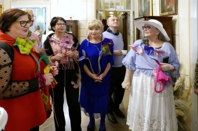 W muzeum artystki zaprezentowały swoje parce. Zdjęcia fotoreportera Leszka Spigarskiego