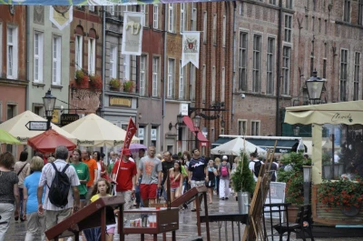 Gdańsk: Deszczowy Jarmark św. Dominika