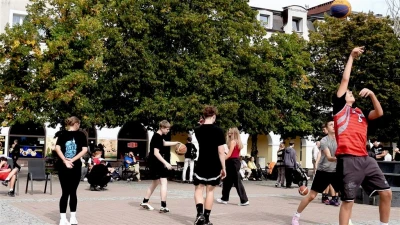 Streetball na Placu Jakuba Wejhera