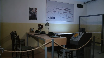 Otwarcie schronu w Muzeum Techniki Wojskowej 'Gryf' w Dąbrówce