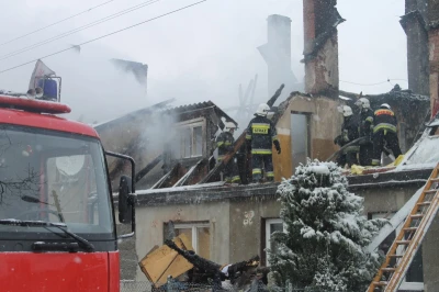 Pożar w Ciekocinku