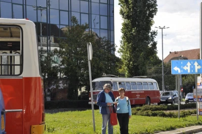 Zabytkowe autobusy na gdańskich ulicach