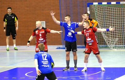 Tytani Wejherowo pokonali MOSiR Kętrzyn  40:20. fot.Leszek Spigarski