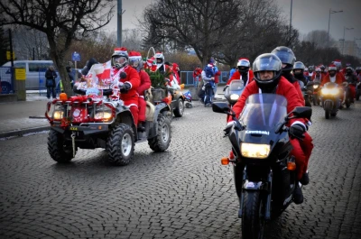 X Parada Mikołajów na Motocyklach