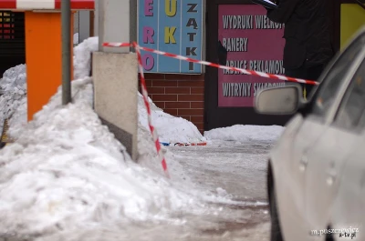 Alarm bombowy przy Centrum Kwiatkowskiego