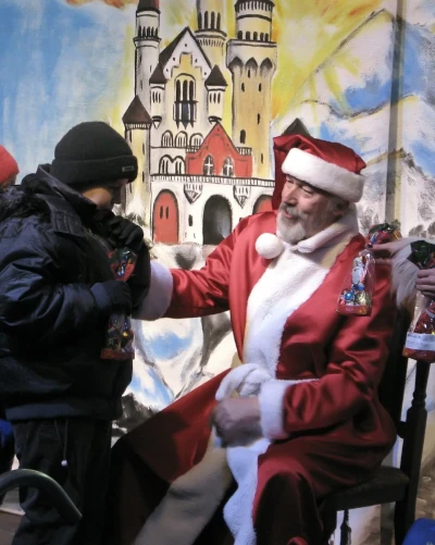Mikołajki na Placu Wejhera 2014 / fot. Leszek Spigarski