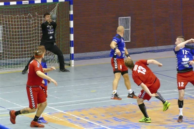 KS Tytani Wejherowo - Sambor Tczew  25 : 28, 7.10.2017, fot. Leszek Spigarski