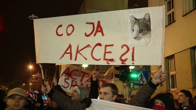 Nie dla ACTA w Gdyni