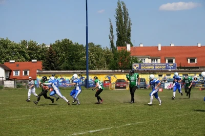 Zwycięstwo  Sabercats Sopot na własnym boisku