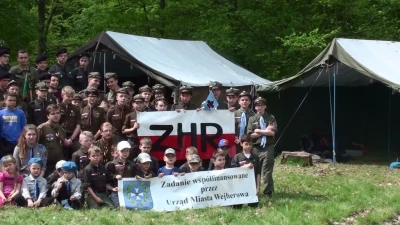 Harcerze ZHR szlifowali swoją odwagę i umiejętności