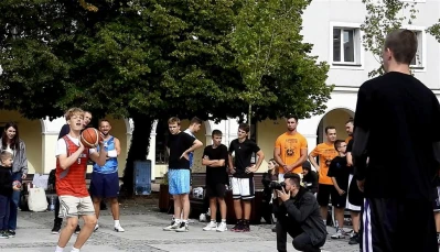 Streetball na Placu Jakuba Wejhera