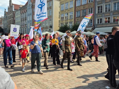 Pochód Kociewski na Jarmarku Dominikańskim