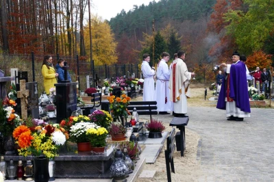 Wszystkich Świętych - uroczystości na wejherowskim cmentarzu
