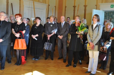 Wernisaż wystawy malarstwa i grafiki pt. „BUNTSPIEL” autorstwa p. Corinny Kidoń   foto. Anna Tarnowska