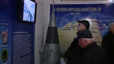 Otwarcie schronu w Muzeum Techniki Wojskowej 'Gryf' w Dąbrówce
