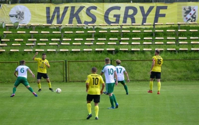 Gryf Wejherowo - Warta Poznań  0 : 1 na Wzgórzu Wolności. Fot. Leszek Spigarski.