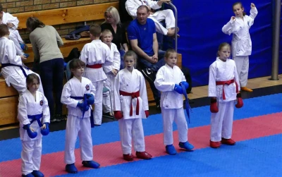 Międzynarodowe zawody karate w Bolszewie - fot. Leszek Spigarski