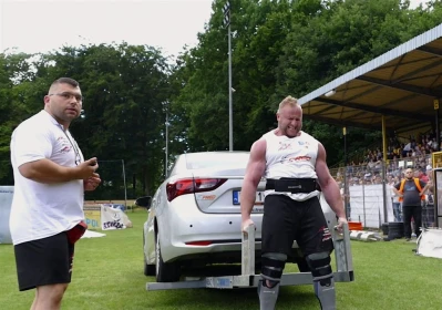 Puchar Europy Strongman Wejherowo 2017. Fot. Leszek Spigarski.