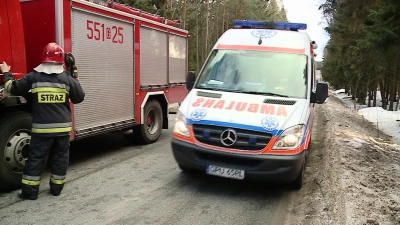 Zderzenie czołowe na trasie do Piaśnicy