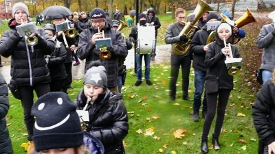 Finał Parady Niepodległości 2017 w Wejherowie - fot. Leszek Spigarski