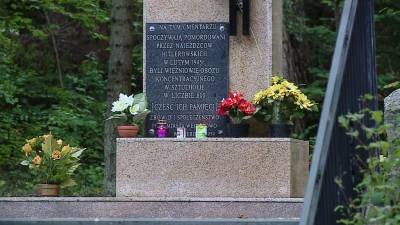 Wizyta rodzin biorących udział w Marszu Śmierci