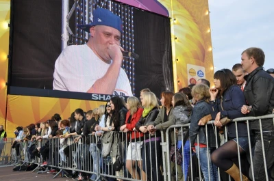 Pitbull otworzył Strefę Kibica w Gdańsku