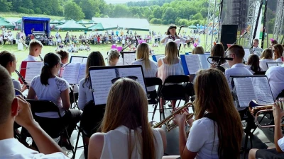 Dni Gniewina 2017 - koncert orkiestr dętych w Czymanowie. Fot. Leszek Spigarski