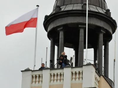 Biało-czerwona parada niepodległościowa w Wejherowie