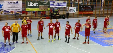 KS Tytani Wejherowo - Sambor Tczew  25 : 28, 7.10.2017, fot. Leszek Spigarski