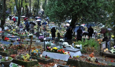Dzień Zaduszny. Msza święta na starym cmentarzu – fot. Leszek Spigarski