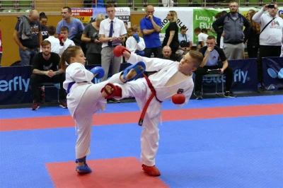 Międzynarodowe zawody karate w Bolszewie - fot. Leszek Spigarski