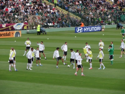 Euro 2012 – czas start! Niemcy trenowali przy Traugutta