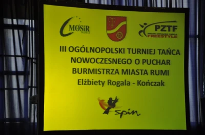Ogólnopolski Turniej Tańca Nowoczesnego w Rumi 2013