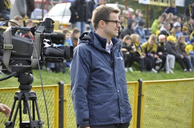 Ekipa TTM podczas realizacji meczu Gryf vs Górnik