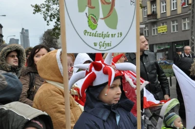 Parada Niepodległości w Gdyni