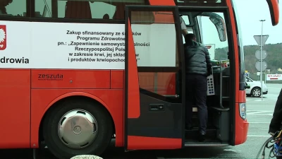 Krwiobus w Porcie Handlowym Rumia