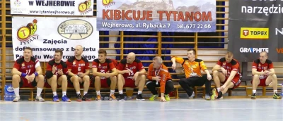Tytani Wejherowo pokonali MOSiR Kętrzyn  40:20. fot.Leszek Spigarski